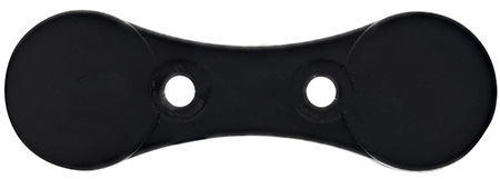 Lockdown Gun Magnet Mount | Black Metal | Handgun Holder