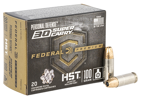 SIG Sauer P30 30 Super Carry 100gr HST JHP Ammo 20 Rounds