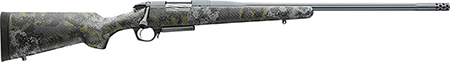 Bergara Premier Canyon 6.5 PRC 20" Fluted Barrel, 3+1 Capacity, Sniper Gray Cerakote, Swamper Rouge Camo AG Composite Stock