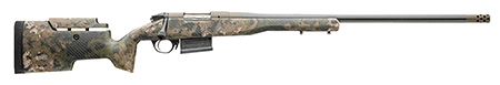 Bergara Premier Divide .308 Winchester Rifle 5+1 22" Carbon Fiber Barrel Brown Cerakote Receiver Camo Composite Stock