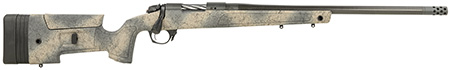 Bergara B-14 HMR .308 Winchester Bolt-Action Rifle 20" Carbon Fiber Barrel Mini-Chassis Stock Woodland Camo 5+1 Rounds