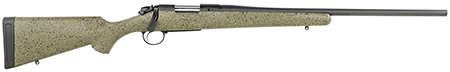 Bergara B-14 Hunter 270 Winchester Bolt-Action Rifle 24" Barrel Graphite Black Cerakote Green Fixed Stock