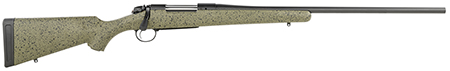 Bergara B-14 Hunter 7mm Remington Mag Bolt-Action Rifle 24" Barrel Graphite Black SoftTouch Green Stock