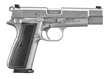 FN 9mm Luger Semi-Auto Pistol 10+1 4.7" Barrel Stainless PVD Slide Beavertail Frame Textured Grip Ambidextrous