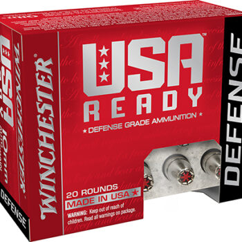 Winchester USA Ready 10mm Auto 170gr Hex Vent Hollow Point 20 Rounds