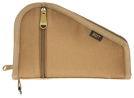 Bulldog BDT620T Deluxe 12" Tan Padded Laptop Sleeve - Water-Resistant Impact-Resistant Heat-Resistant