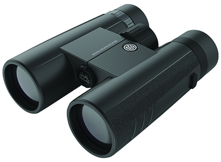SIG Sauer Buckmasters 10x42 Roof Prism Binoculars - BaK-4 Black Aluminum Tripod Adaptable