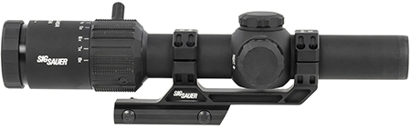 SIG Sauer Tango MSR 1-8x24mm Illuminated LPVO Rifle Scope 30mm Tube Red MSR BDC8 Reticle Throw Lever Mount