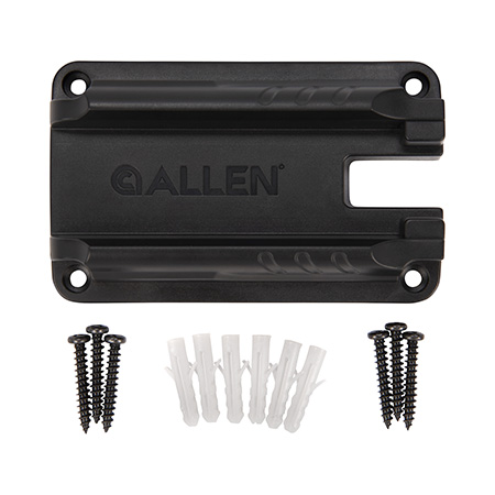 Allen Handgun Magnetic Gun Rail Mount Holds 1 Gun Black