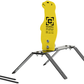 Caldwell 1178561 Auto Reset  Rifle Yellow AR500 Steel Prairie Dog Includes Ground Stakes