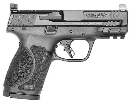 Smith & Wesson M&P M2.0 Compact 9mm, 15+1, 3.6" Armornite Stainless Steel Barrel, Optics Cut Serrated Slide, Matte Black Polymer Frame with Picatinny Rail 3 Smith & Wesson M&P M2.0 Compact 9mm, 15+1, 3.6" Armornite Stainless Steel Barrel, Optics Cut Serrated Slide, Matte Black Polymer Frame with Picatinny Rail