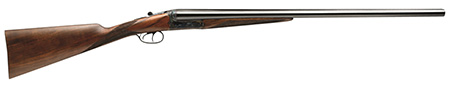 Dickinson Estate .410 Gauge, 26" Black Barrel, 3" Chamber, Color Case Hardened Finish, Oil Turkish Walnut Stock, Double Trigger, Right Hand (Full Size), 2-Round Capacity