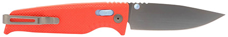 S.O.G SOG12790257 Altair XR 3.20" Folding Plain Bead Blasted Cryo CPM 154 SS Blade/ Canyon Red w/Stone Blue Accents GRN Handle