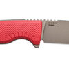 S.O.G SOG17790257 Altair FX 3.40" Fixed Clip Point Plain Satin TiCN Cryo CPM 154 SS Blade, Canyon Red GRN Handle, Includes Sheath 1 144979