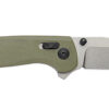 S.O.G SOGTM1022CP Terminus XR 2.95" Folding Plain Clip Point Stone Washed D2 Steel Blade/Olive Drab Textured G10 Handle 2 145066