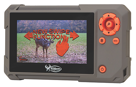 Wildgame Innovations Trail Pad Swipe Gray/Orange AAA Battery Auxiliary/USB Port