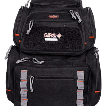 GPS Bags 1712BPB Pistolero Backpack Black/Gray Holds 5 Handguns