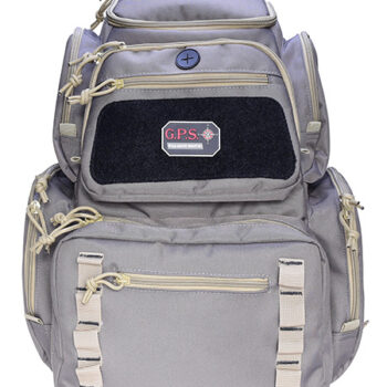 GPS Bags 1712BPRK Pistolero Backpack Rifle Green/Khaki Holds 5 Handguns