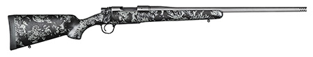 Christensen Arms Mesa 6.5 PRC Bolt-Action Rifle 20" Threaded Barrel Tungsten Gray Cerakote Gray Webbing Stock
