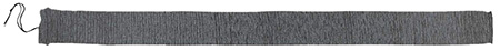 Allen Stretch Knit 52" Gun Sock for Shotgun/Rifle with Scope - Heather Gray ID Label Cinch Closure Silicone Treatment