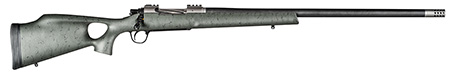 Christensen Arms Summit TI Bolt-Action Rifle .28 Nosler 26" Threaded Titanium Barrel Titanium Receiver Green Fixed Thumbhole Stock