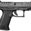 Walther Arms PDP F-Series 9mm Luger, 15+1, 3.50" Black Steel Barrel, Black Optic Ready Serrated Slide, Black Polymer Frame with Picatinny Rail, Black Performance Duty Texture Grips, Ambidextrous 1 146565