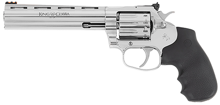 Colt King Cobra Target .22 LR Revolver 6" Stainless Steel Barrel 10 Round Capacity Hogue Overmolded Grips