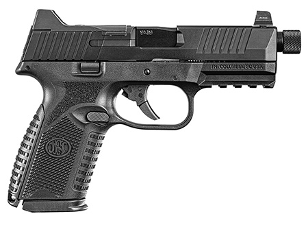 FN 509 Mid-Size Tactical 9mm Pistol 4.5" Barrel Optic Ready Picatinny Rail Ambidextrous Controls