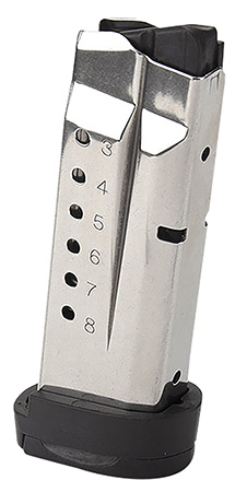 Ed Brown M&P Shield 9mm 8-Round Extended Magazine Stainless Steel