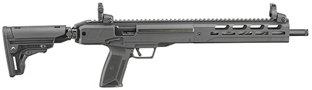 Ruger LC Carbine 5.7x28mm with 16.25" Fluted Barrel, M-LOK Handguard, and Folding Adjustable Stock