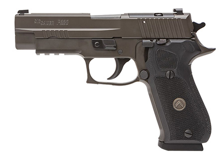 Sig Sauer P220 Legion SAO Full Size 45 ACP Pistol - 8+1 Rounds 4.4" Barrel Gray Cerakote Picatinny Rail G10 Grips Optic Cut X-Ray Sights