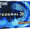 Federal Power-Shok Max Buck 12 Gauge 2.75" Buckshot Shotgun Ammunition 1 Buck Per Shell 5 Rounds Per Box 50 Rounds Case 2 149248