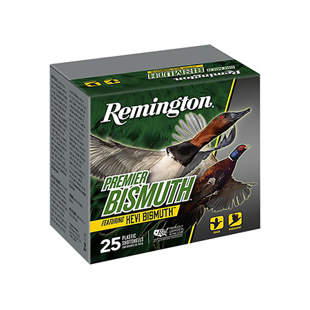 Remington Premier Bismuth 12 Gauge 2.75" 1-1/4 oz 5 Shot Shotgun Shells 25 Rounds