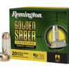 Remington 10mm Auto 180gr Golden Saber Brass Hollow Point Defensive Ammunition 20 Rounds 1 149302