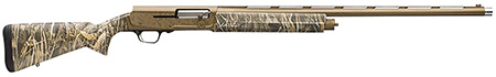 Browning A5 Wicked Wing 16 Gauge Shotgun, 28" Barrel, 3.5" Chamber, Burnt Bronze Cerakote Finish, Realtree Max-7 Synthetic Stock, 2 3/4" Shell Compatible, 4-Round Capacity