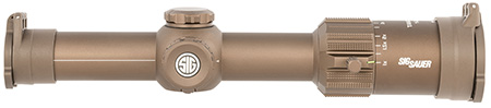 Sig Sauer Tango-MSR 1-8x24mm Coyote Rifle Scope 30mm Tube Second Focal Plane