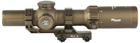 Sig Sauer Tango-MSR 1-10x26mm First Focal Plane Rifle Scope Electro-Optics Coyote 34mm Tube