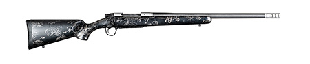 Christensen Arms Ridgeline FFT TI 6.8mm Western Hunter Bolt-Action Rifle - 20" Carbon Fiber Barrel Stainless Titanium Receiver Gray Stock