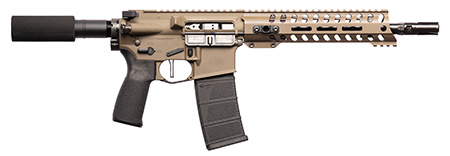 POF Minuteman 5.56 NATO AR-15 Semi-Auto Rifle 10.5" Barrel Patriot Brown