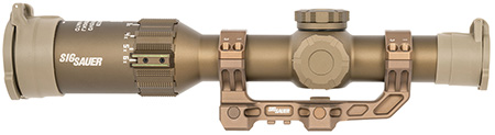 Sig Sauer Tango6T 1-6x24mm Illuminated Rifle Scope Flat Dark Earth 30mm Tube DWLR-556 Reticle