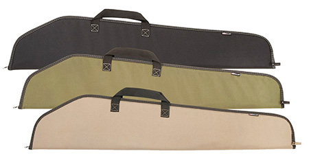 Allen Durango Rifle Case 46" Assorted Earth Tones with Foam Padding, Full-Length Zipper & 1.5" Webbed Handles