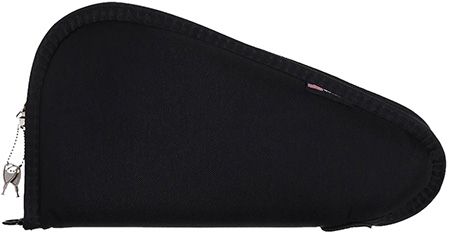 Handgun Case Allen 7413 Locking Black Endura 13" YKK Zippers Foam Padding 2 Keys