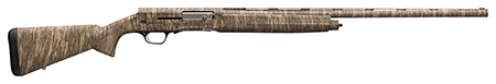 Browning A5 Sweet Sixteen 16 Gauge Semi-Auto Shotgun 26" Barrel Mossy Oak Bottomland Camo Fiber Optic Sight 3 Choke Tubes