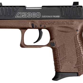 Diamondback DB380 Gen4 Micro-Compact .380 ACP 6+1 2.80" Stainless Steel Barrel Black Nitride Serrated Slide Midnight Bronze Polymer Frame