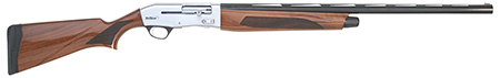TriStar Viper G2 Pro 12 Gauge Shotgun 3" 5+1 28" Barrel Silver Cerakote Receiver Turkish Walnut Stock Oversized Controls MobilChoke