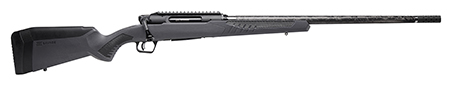 Savage Arms Impulse Mountain Hunter 6.5 PRC Rifle 24" Threaded Carbon Fiber Barrel Gray AccuStock