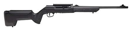 Savage Arms A22 Takedown Semi-Auto 22LR Rifle 18" Threaded Barrel Blued Finish Synthetic Stock Optics-Ready