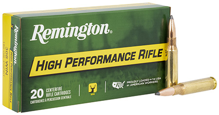 Remington R21473 308 Winchester 180gr PSP Boat-Tail Rifle Ammunition 20 Rounds
