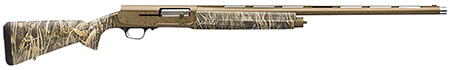 Browning A5 Wicked Wing Semi-Auto Shotgun 16 Gauge 26" Burnt Bronze Cerakote Barrel Realtree Max-7 Camo Fiber Optic Sight Oversized Controls 3 Choke Tubes