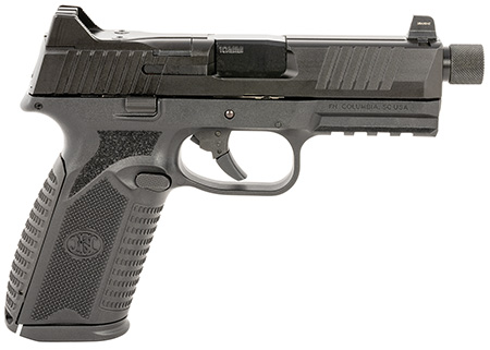 FN 510 Tactical 10mm Auto 10+1 4.71" Barrel Optic Cut Slide Polymer Frame Picatinny Rail Ambidextrous